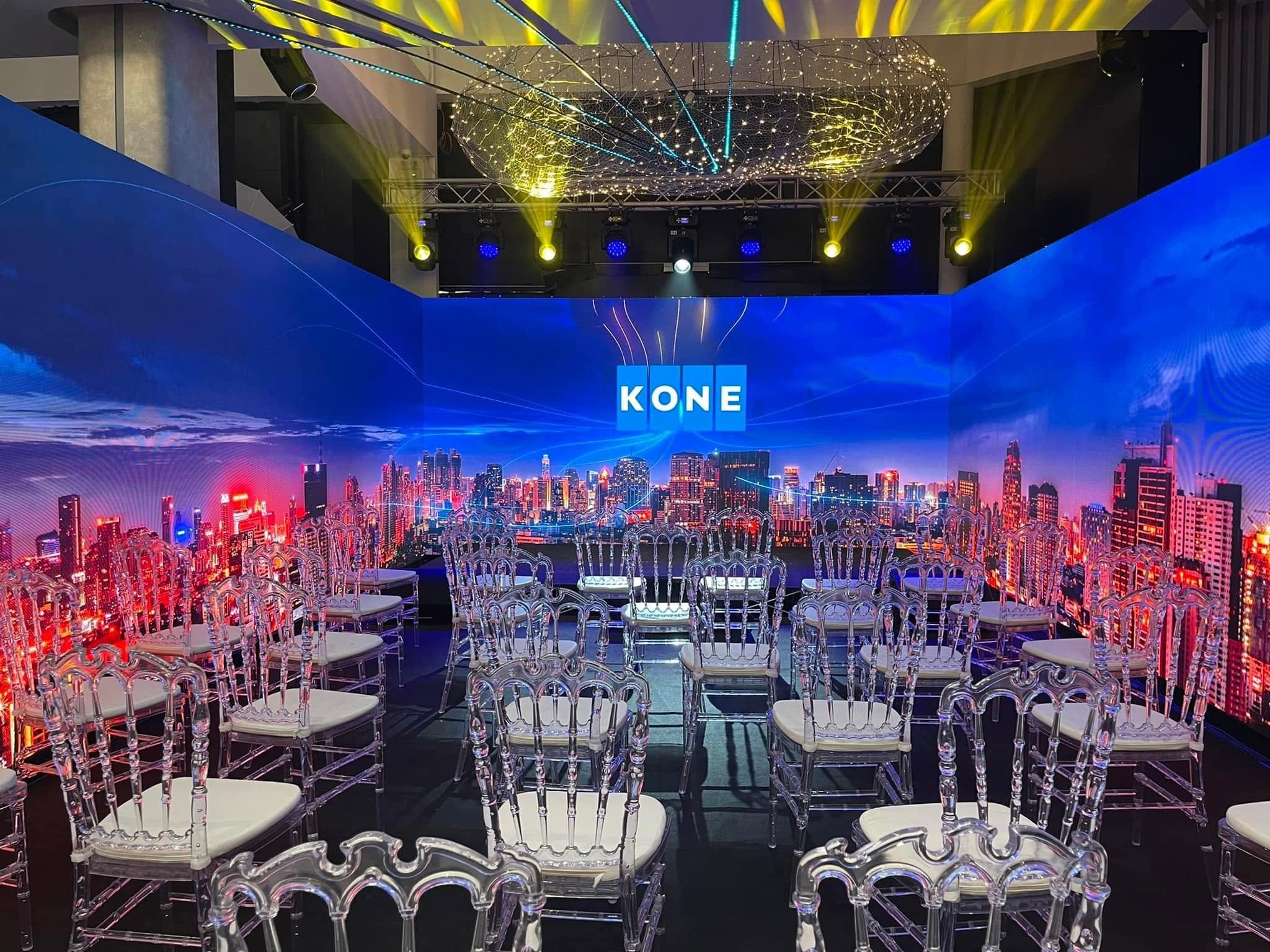 เวทีงานอีเวนต์พร้อมจอ LED และทีมโปรดักชัน